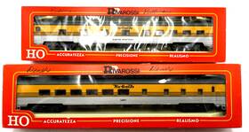 2893 Rivarossi 2620/0 2893/0 Ho And Rio Grande Passenger Cars Nib Grp 4