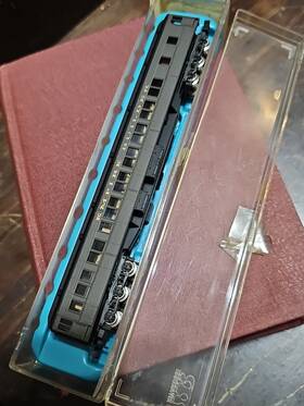 5201e Rivarossi N Scale Empire Builder Con Cor Train Italy Grt No. Pullman Boxed