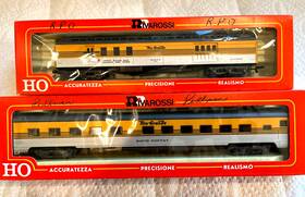 2620 Rivarossi 6570/0 2620/0 Ho And Rio Grande Passenger Cars Nib Grp 3