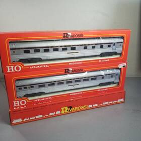 6731 Rivarossi 6730/0 6731/1 Set Of Two Pennsylvania Rail Road Passenger Cars Brand New Ob