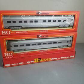 6783 Rivarossi 6782/0 6783/0 Set Of Two Seaboard Passenger Cars Brand New Ob