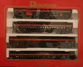6889 Rivarossi Ho Scale Heavyweight Passenger Car Set New Haven #6889 B