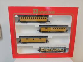 6900 Rivarossi Virginia And Truckee Old Timer Overland Passenger Set -rivarossi Ho Scale