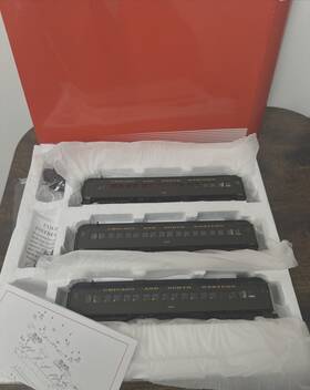 Hr4036 Rivarossi Ho Scale #hr4036 60ft Coaches - Chicago And North Western 3 Unit Set Nib