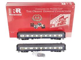 Hr4077 Rivarossi Ho Compagnie Internationale Restaurant/salon Passenger Set Ln Hr4077 Rivarossi Ho Compagnie Internationale Restaurant/salon Passenger Set Ln