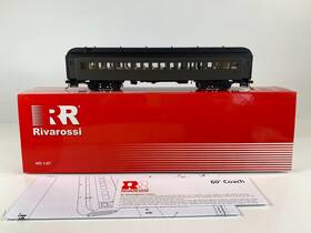 Hr4084 Rivarossi Hornby 60ft Green Unlettered Pullman Car Ho Scale