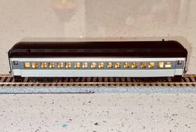 Hr4196 Rivarossi Ho-union Pacific 60ft Coach #1352 Train Car
