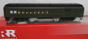 Hr4207 Rivarossi Ho Scale Unlettered 60ft Combine Passenger Car Ln Ob