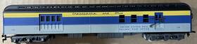 2837 Rivarossi/ihc Ho Heavyweight Chesapeake And Ohio Railway Post Office 114 Built Kit