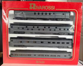 R6947 Rivarossi Ho Scale Nyc New York Central 1930s 4 Car Passenger Set B R6947 Rivarossi Ho Scale Nyc New York Central 1930s 4 Car Passenger Set B