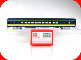 Rt600035 Rivarossi Ho Scale Alaska Railroad Passenger Coach Car #201 Rt600035 Rivarossi Ho Scale Alaska Railroad Passenger Coach Car #201