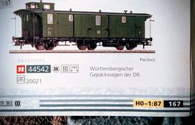 Roco 005033445423 Ho 44542 East German Ddr Baggage Car Of The Dr Ep. Iii Roco 005033445423 Ho 44542 East German Ddr Baggage Car Of The Dr Ep. Iii