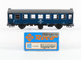 44308a Roco Ho Scale Db Deutsche Bahn Maintenance Van Passenger Car #99-23 092 44308a Roco Ho Scale Db Deutsche Bahn Maintenance Van Passenger Car #99-23 092