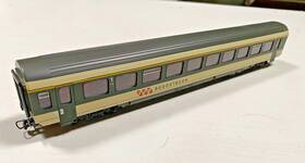 44346 Roco Vintage Swiss S Dostbahn Sob 1st Class Coach Type Ew Iv A 50 62