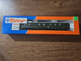 44549 Roco German Db Illuminated Baggage Car