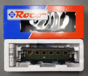 44826 Roco Ho Scale German Railroad Db 2nd Class Passenger Car Ln/box