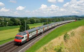 45461-45670 Roco Ho Modern Sbb Swiss Ic 2000 Intercity Bi-level 8 Car Train Set 45461-45670 Roco Ho Modern Sbb Swiss Ic 2000 Intercity Bi-level 8 Car Train Set