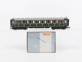 45580 Roco Ho Scale K.bay.sts. B Bavarian Coach 1/2 Class Passenger Car