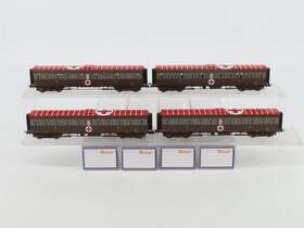 74093 Roco Ho Scale Fs Hospital Train Passenger 4-car Set