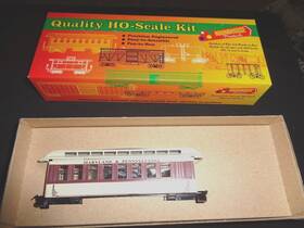 03711 Roundhouse Ho Maryland And Pennsylvania Overton Observation Train Car Kit # 3711