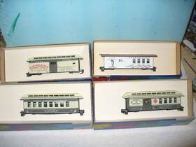 4-roundhouse Roundhouse 3108 3703 3723 3743 Ho Ft34 Ft. Overton Passenger Car Kitsft- 3108/3703/3723/3743 -up-nib