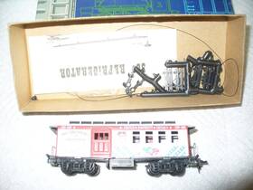 Ft34 Roundhouse 3209 #3209 Ho Ft. Old-time Combination Passenger Carft-freedom #2-ln