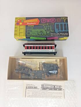 3702 Roundhouse Ho Kit #3702 34 Overton Coach Denver And Rio Grande Nos