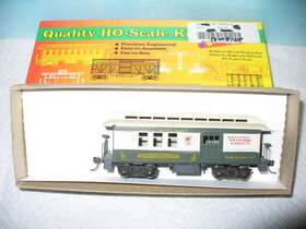 Ft34 Roundhouse 3715 #3715 Ho Ft. Overton Combine Carft-built-sierra Rr-excellent