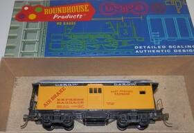 3747 Roundhouse Ho Scale Denver And Rio Grande Silverton Overton Baggage Car #3747