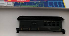 3793 Roundhouse Ho Scale Santa Fe Overton Combine Baggage Car # 243 Kit