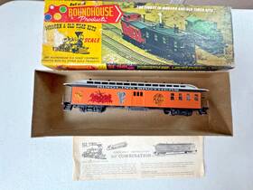 5043 Roundhouse #5043 Ho Built Ringling Brothers Circus 50ft Combination Car - Vgc