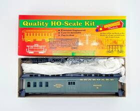 5218 Roundhouse Ho 50ft Overland Baggage Car Seaboard Sal 23 Kit