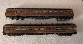 6082-6083 Roundhouse Pullman Palace Vintage Canadian Pacific Inch Hamilton Parlor Lounge And Rpo Baggage