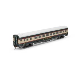 79122 Roundhouse Ho Burlington Northern Como Streamline Passenger Car