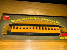 84806 Roundhouse Ho Scale Virginia And Truckee Overland Coach #17 Nos