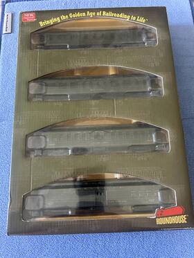 84821 Roundhouse Ho Santa Fe Pullman Passenger Cars 4 Each Nib 84821 Roundhouse Ho Santa Fe Pullman Passenger Cars 4 Each Nib