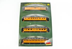 84835 Roundhouse Ho D&rgw Overland Passenger Car Train Set Combine Coach Business