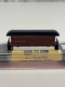 8568 Roundhouse N-scale Baggage Car Pennsylvania 312