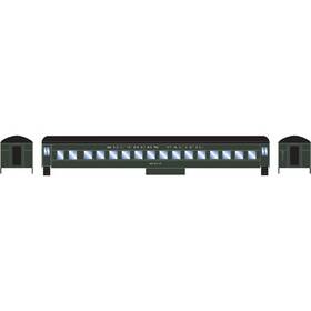 86498 Roundhouse Ho Southern Pacific Heavyweight Round Roof Coach Grey #2117 Ln
