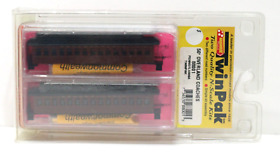 88001 Roundhouse N Scale Pennsylvania 50foot Overland Coach Kit Twin Pack Nib 2002