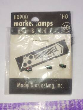 Hx900 Roundhouse Market Lamps Ho Gauge Cal-scale Products Green Red 3