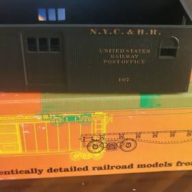 Roundhouse Products 03789 Ho New York Central And Hudson River Baggage Car Kit