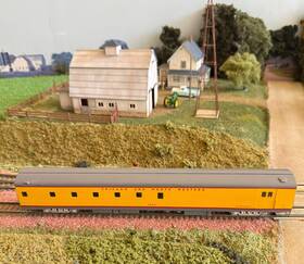 9300 S. Shoh & Co. 0260 Ho Soh Brass #0260 Chicago And North Western # Baggage-dorm Custom Finished
