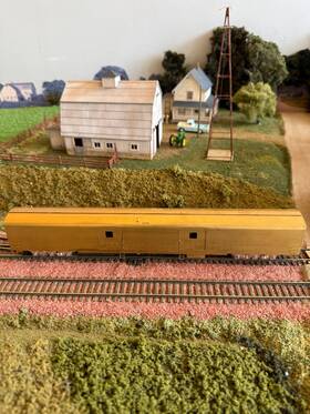 Soho-0463 S. Soho & Co. Ho Brass 0463 Union Pacific #6300 Baggage-express Car. Unpainted. Iob