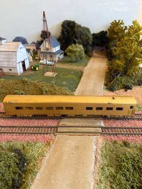 Soho-1409 S. Soho & Co. Ho Brass 1409 Great Northern # 1250 Diner. Unpainted Custom. Iob