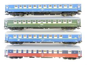 14020 Sachsenmodelle 012274143457 Ho East-west Express Sleeping Car Set Type Y Ep. V