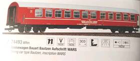 Sachsenmodelle 012501744938 Ho 74493 Polish Dining Car Of The Pkp Ep. V