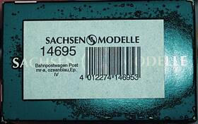 Bahnpost13 Sachsenmodelle 45441 Saxon Models 14695 Db Postal Van Era 4 German Railro