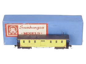 St-104 Samhongsa Ho Brass St. Paul And Pacific Baggage Car -painted Ex/box