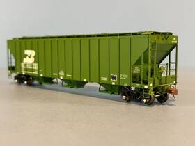 Sxt32298 Scaletrains.com Rivet Counter Ho Scale Pullman-standard 4785 Covered Hopper Bn